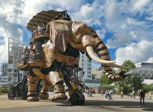 Le Grand Éléphant des Machines de l'île, à Nantes