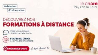 Webinaires d'information : découvrez nos formations à distance, trois dates au choix en septembre et octobre