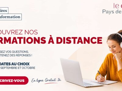 Webinaires d'information : découvrez nos formations à distance, trois dates au choix en septembre et octobre
