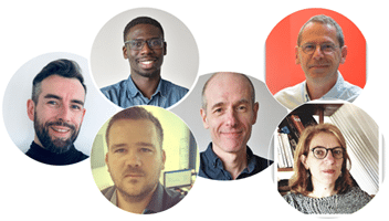Portraits des membres de l'équipe de la direction de l'innovation