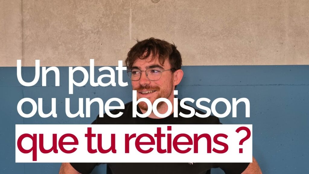 Témoignage vidéo sur la mobilité internationale : « Un plat ou une boisson que tu retiens ? »