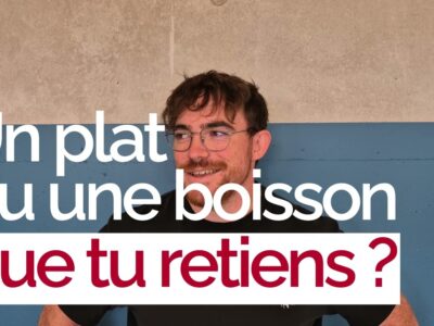 Témoignage vidéo sur la mobilité internationale : « Un plat ou une boisson que tu retiens ? »